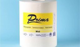 Midi-Reinigungsrolle - "Prima" - 100% Zellstoff - 2-lagig