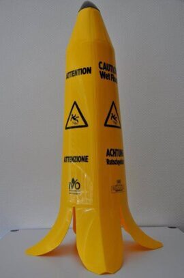 Banana Cone - 90 cm - Sicherheitsschild - 4-sprachig