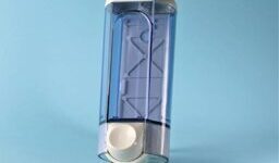 Flüssigseifendispenser - 0.8 Liter - weiss / transparent