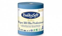 Jumbo-Reinigungsrolle - BulkySoft Blue Power - 100% Zellstoff - 3-lagig