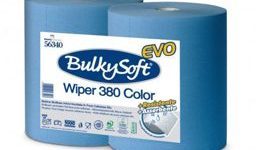 Maxi-Reinigungsrolle - BulkySoft Blue Power - 100% Zellstoff - 2-lagig