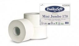 Toilettenpapier Mini Jumbo - BulkySoft - 100% Zellstoff - 2-lagig
