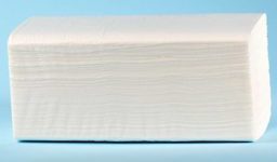 Papierhandtücher - "high grade" - V-Falz - 100% Zellstoff - 2-lagig