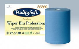 Maxi-Reinigungsrolle - BulkySoft Blue Power - 100% Zellstoff - 3-lagig