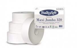 Toilettenpapier Maxi Jumbo - BulkySoft - 100% Zellstoff - 2-lagig