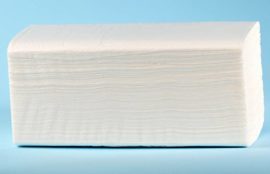 Papierhandtücher - "Ultra" - V-Falz - 100% Zellstoff - 2-lagig