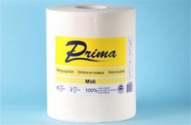 Midi-Reinigungsrolle - "Prima" - 100% Zellstoff - 2-lagig