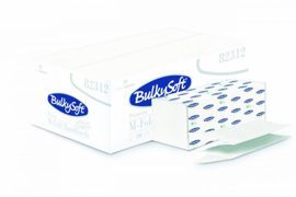 Papierhandtücher - BulkySoft - M-Falz - 100% Zellstoff - 2-lagig