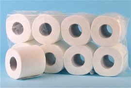Toilettenpapier - 100% Zellstoff - 3-lagig