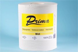 Midi-Reinigungsrolle - "Prima" - 100% Recycling - 1-lagig