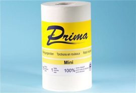 Mini-Reinigungsrolle - "Prima" - 100% Zellstoff - 1-lagig