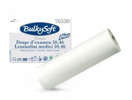 Aerzterollen BulkySoft Premium - 100% Zellstoff - 2-lagig - weiss