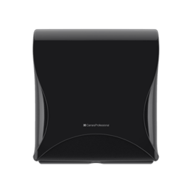 Dispenser Essentia "Compact" - für Falthandtücher Multifold (Z, V, C, W, M) - schwarz