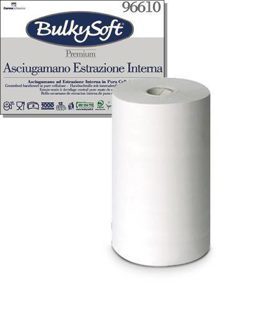 Mini-Reinigungsrolle - BulkySoft Premium - 100% Zellstoff - 2-lagig